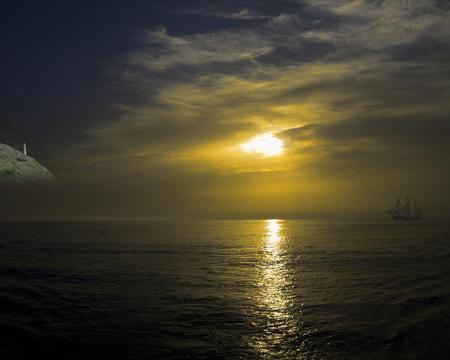 Sunrise - sky, ocean, nature, sun