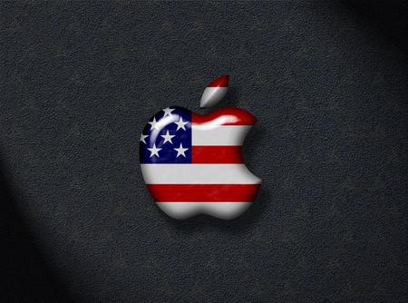 American Apple - american, computer, apple, technology, laptop