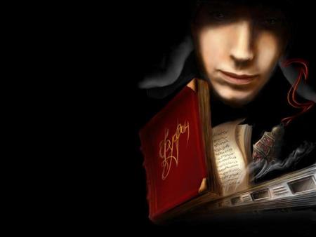 Spirit...!!! - alone, book, fantasy, guy, hd, emo