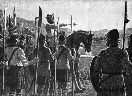 Battle of Bannockburn (1314) - scotland versus england, robert i, middle ages, robert the bruce