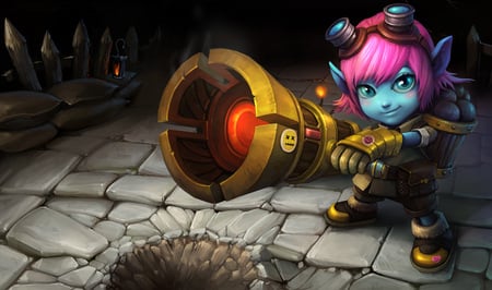 League of Legends - Tristana - league, league of legends, riot, tristana, legends