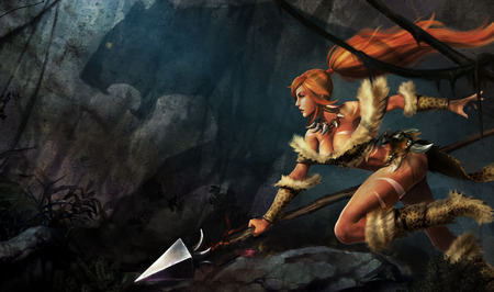 League of Legends - Nidalee - pc, nidalee, riot, league, hd, lol, game, nidalee league of legends, league of legends, legends