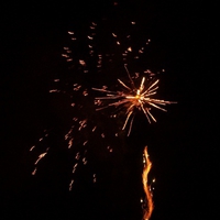 slow motion fireworks