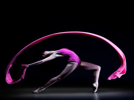 DANCER IN PINK - dance, elegant, pink, ballet