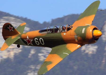 Yak 11 - soviet air force, yakovlev, yak 11, world war two