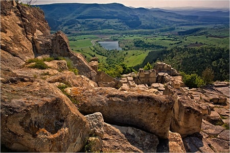 View fom Perperikon - acient, monument, view, bulgaria