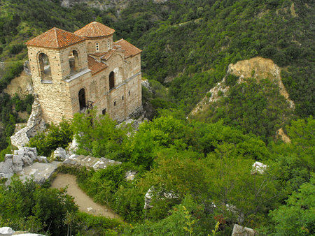 Asenova krepost peak - peak, mountain, beauty, bulgaria