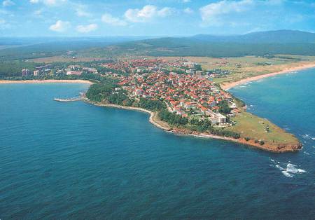 Primorsko - photo, blue, black sea, bulgaria