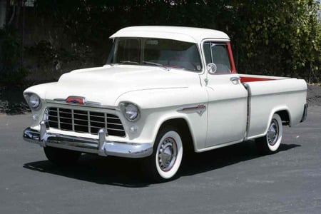 55 Chevy Cameo Truck - dodge, ford, chevy, chrsy