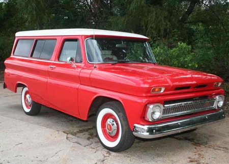 66 Chevrolet Suburban - dodge, ford, chevy, chrys