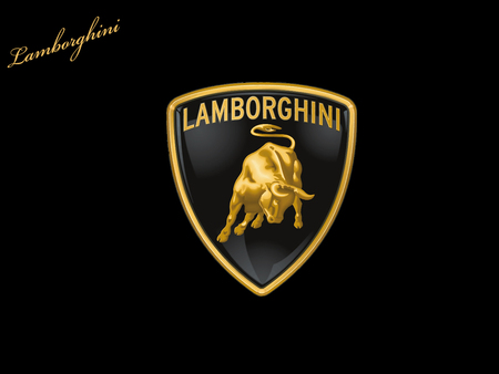 Lamborghini emblem - emblem, yellow, bull, lamborghini emblem, lamborghini