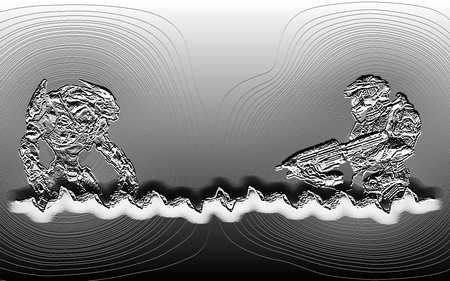 Masterchief vs arbiter (halo)