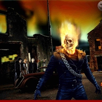 Ghost Rider In Ghost Town