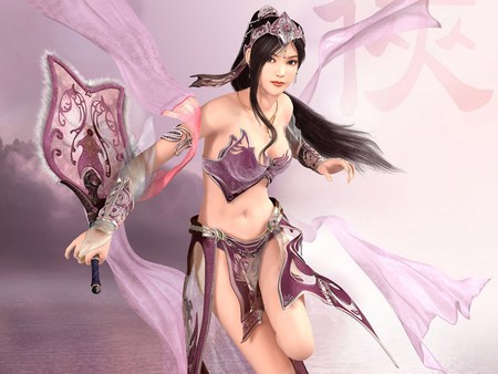 Oriental Fantasy - sexy, girl, hot, hair, oriental fantasy, fantasy, hd, queen, xiah, game, anime