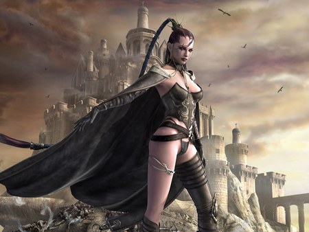 Last Chaos - beauty, lady, sexy, last chaos, hot, hair, fantasy, hd, game, blonde