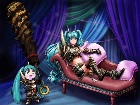 Armoured Miku