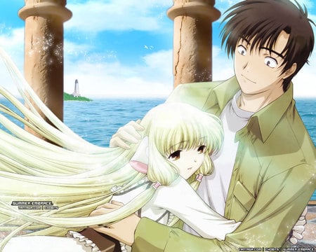 With You Always - chii, sky, persacom, chobits