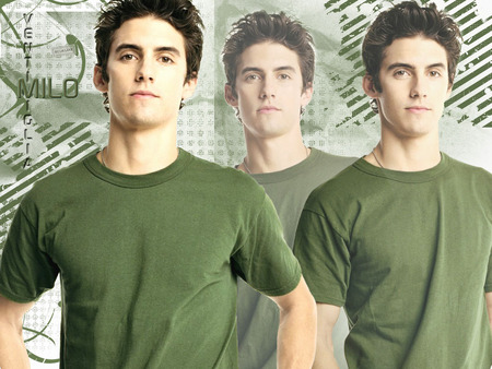 Milo Ventimiglia - male, pretty, actor, cute, eyes, green shirt