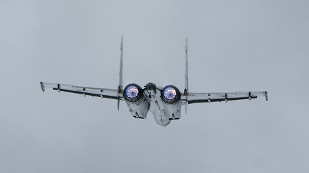 Su-35 - plane, russia, aircraft, jet, flanker, su, sukhoi