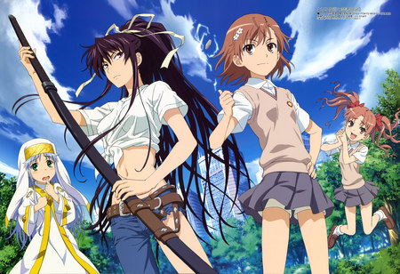 Index 2 - railgun, majutsu, index, 2