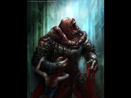 Nemesis - creature, horror, game, nemesis