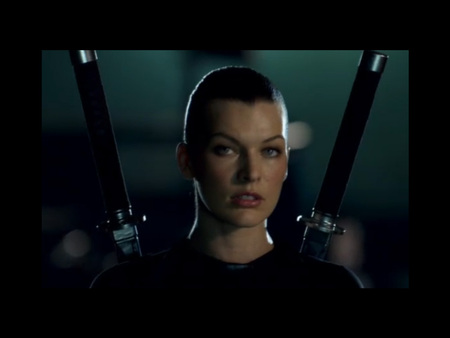 Resident Evil - swords, movie, resident, evil, milla