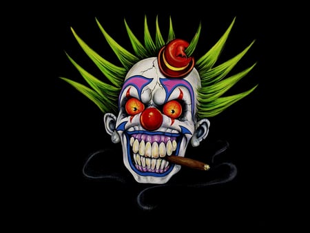 Smoking Clown