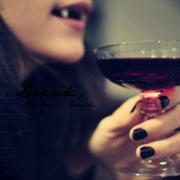 Drink, my love...