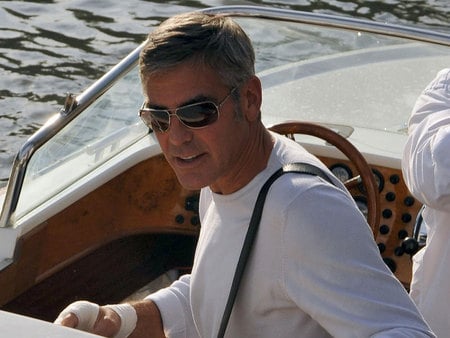 George Clooney - nice, male, handsome, pretty, actor, cute