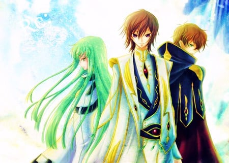 Code Geass - suzaku kururugi, code geass, cc, lelouch lamperouge