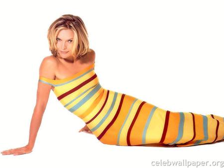 Michelle Pfeiffer - sexy, actress, female, blond, long dress, cute