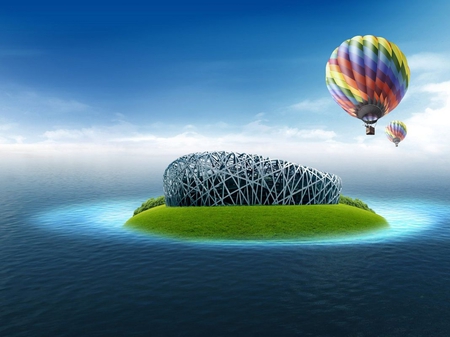 Ballon - nice, art, nature, tech