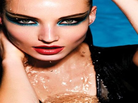 WET WOMAN - wet, female, model, eyes