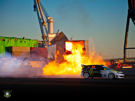 Ken Block - impreza, subaru, monster, gymkhana, dc, ken block