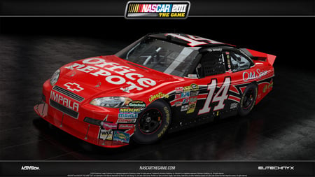 NASCAR 2011 - racing, video, game, 2011, tony, nascar, stewart