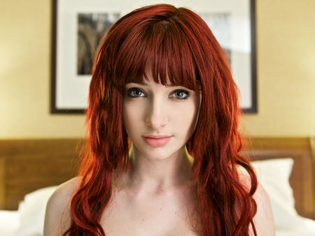 Susan Coffey - coffey, redhead, susan, close-up