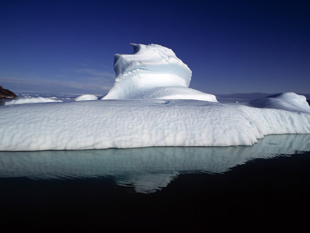 Do you want Ice with that? - white, sky, water, reflection, ice, blue, cold