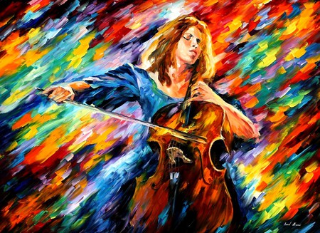 Colorful - music, painting, colors, art