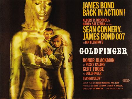 Goldfinger - movie, goldfinger, 007, james bond