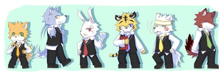 furry - wolf, rabbit, tiger, furry