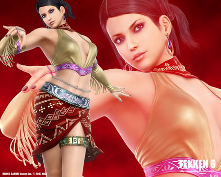 Zafina - video game, tekken, tekken 6, hd, fighting, fighter, action, character, zafina, adventure