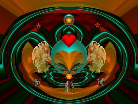 Giving Thanks - fractal, abstract, collage, 3d, eye candy