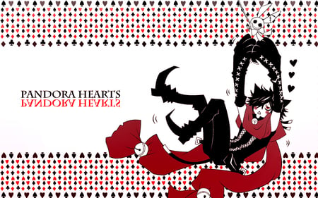 Chershire from pandora hearts - black, rabbit, chershire, pandora hearts, red