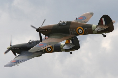 Hurricane Day 2 with Sea Hurricane - sea, raf, hawker, plane, aircraft, hurricane, navy, royal, wwii