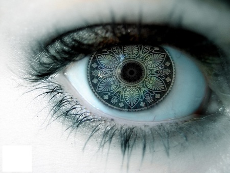 Eye - fantasy, green, digital, eye, pattern