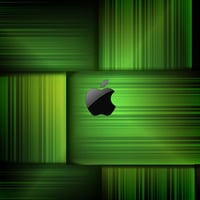 Green Cube Apple