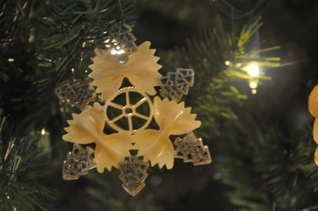 Pasta Ornaments - christmas, tradition, delicate, precious