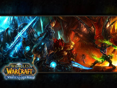 LK part of 3 parts wallpaper - king, lich, wow, warcraft