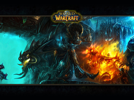 WoW Vanilla part of 3 part wallpaper - wow, lich, king, warcraft