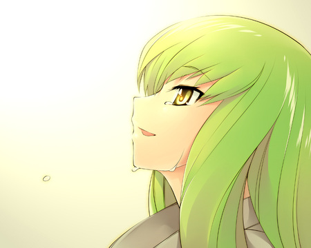 C.C, code geass, cc, anime girl, sexy, green hair, HD wallpaper